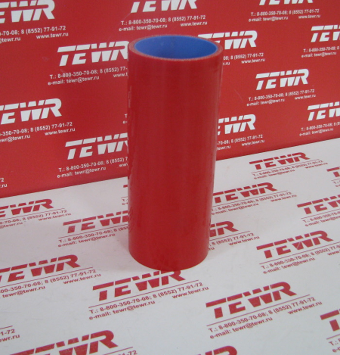 Патрубок радиатора (L=180*60) ниж/прям СИЛИКОН 6422-1303025-С