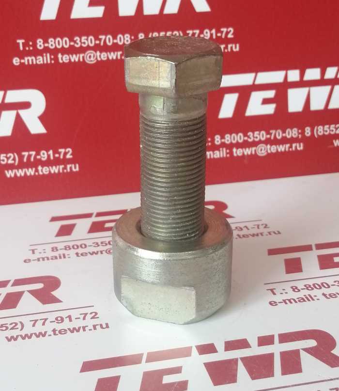 Болт М20*1,5 ушка рессоры анкерный в СБОРЕ с гайкой 372882
