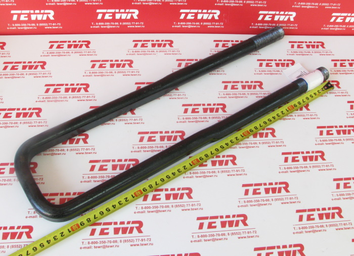 Стремянка 520 задней рессоры 15 тонн кованная М27*2 5360-2912408-20 KMMЗ