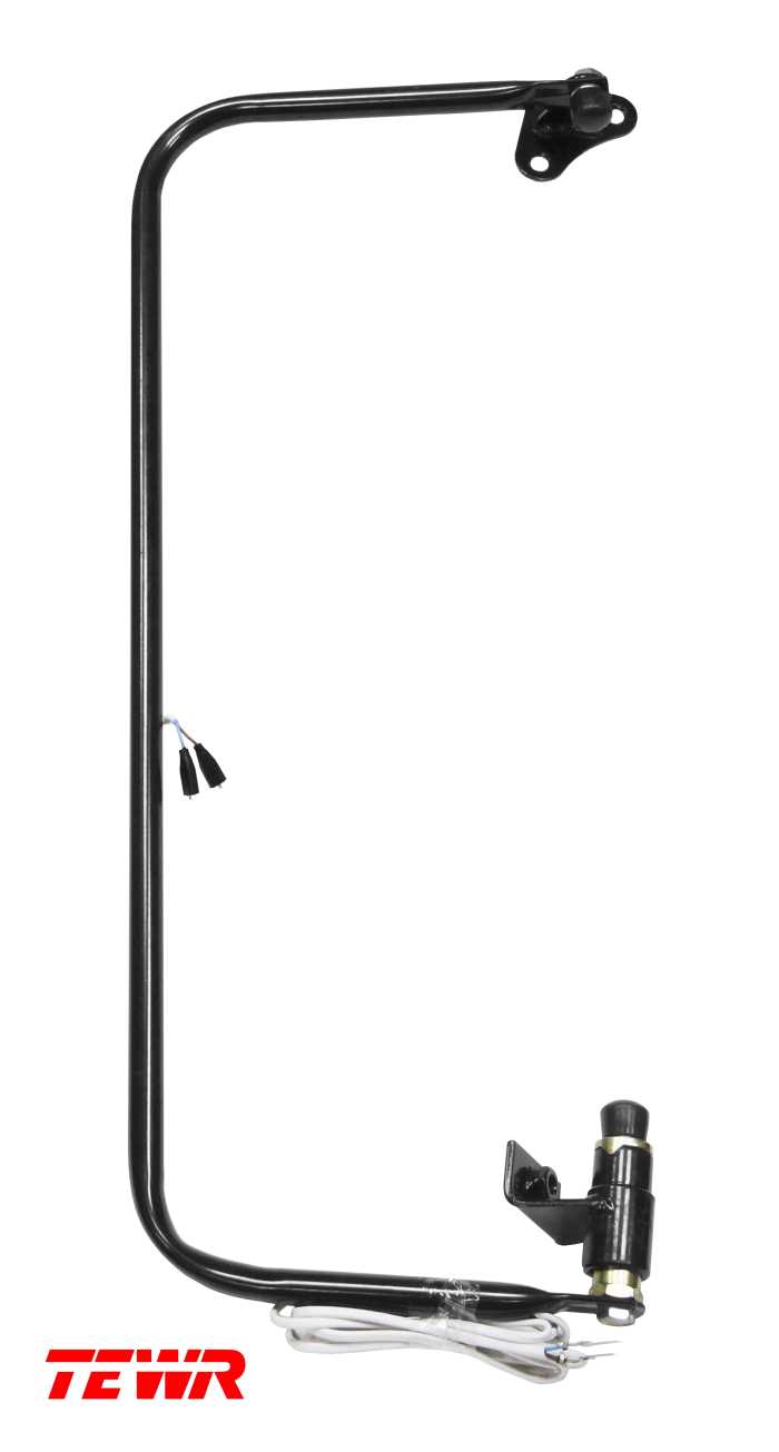 Держатель зеркала 64221-8201011 левый (c подогревом) КММЗ