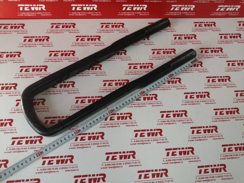 Стремянка 455 задней рессоры кованная М30*2 6520-2912408 КММЗ