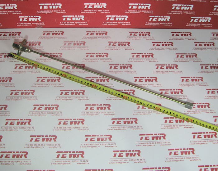 Трубка высокого давления (н/о) L=585 с фланцем 236-1104308-Г