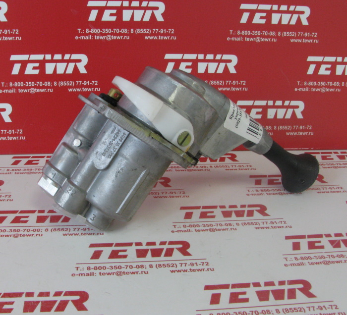 Кран ручного тормоза (4 вывода) 100-3537310 (6029-3537310-30) 64221-3537310 БелОМО