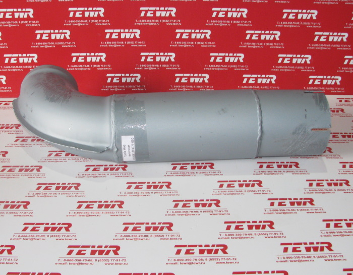 Труба выхлопная (эж-угол.длинный) 630308-1203075-30