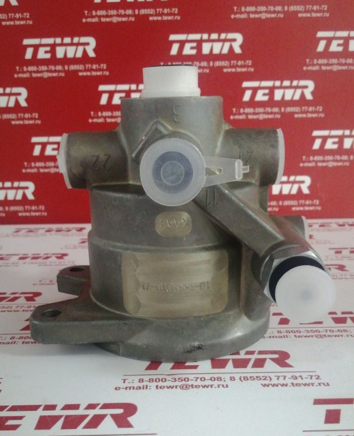 Кран прицепа с краном растормаживания 1-но проводный КААЗ 10-3531010-81