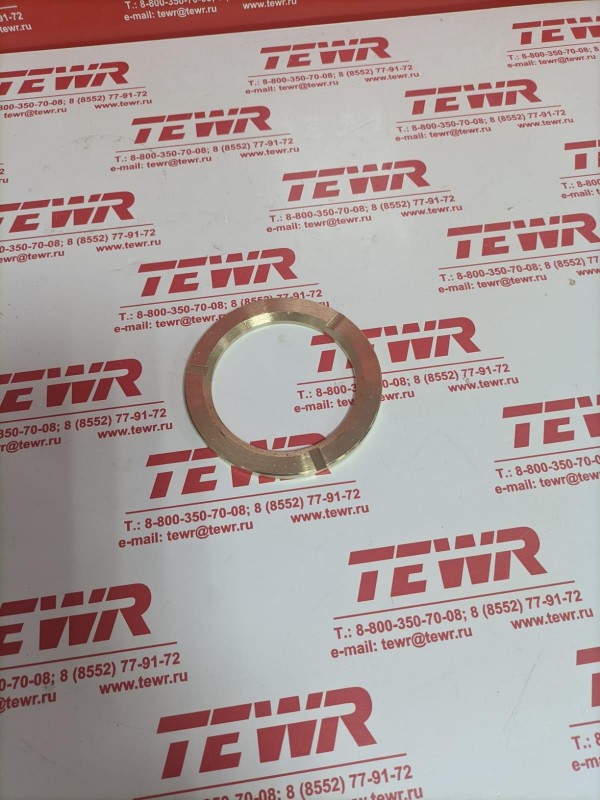 Шайба упорного кольца цапфы ( латунь ) КММЗ 4310-2304068