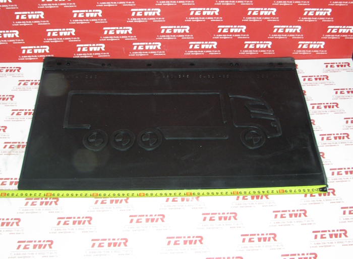 Брызговик платформы Н/О(рез.тк.) (395*680мм) 54321-8511111 КММЗ