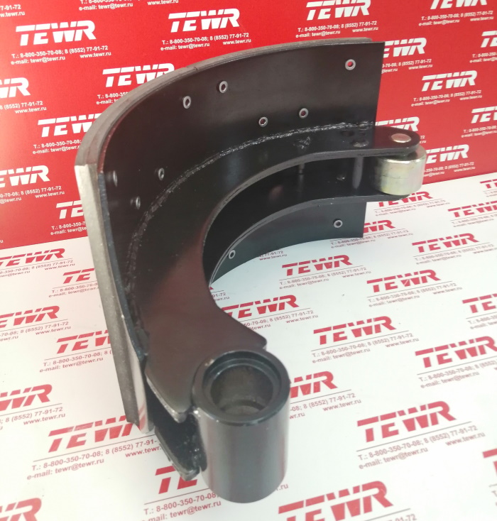 Колодка тормозная 5440 Задняя (Левая)ЧЕРНАЯ (L=220) 5440-3502091-Ч