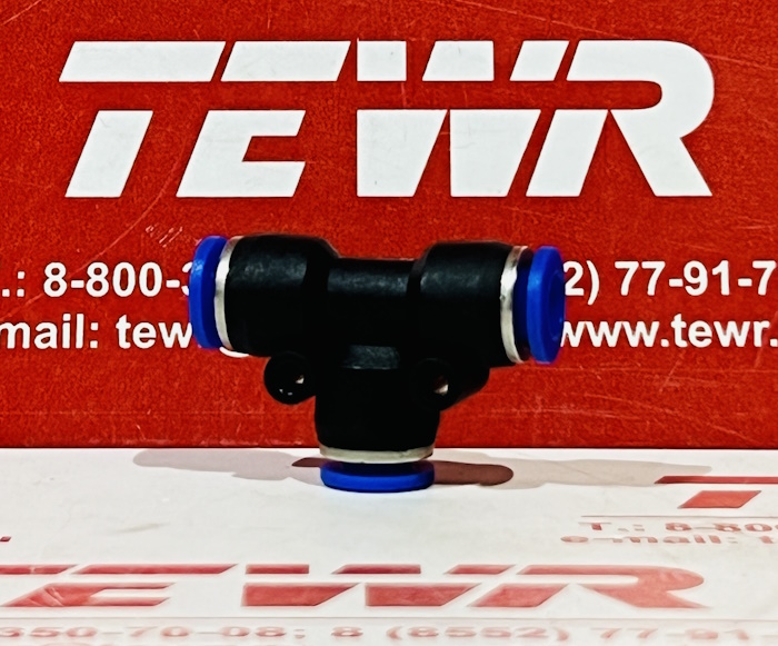 Фитинг ТРОЙНИК (Переходник торм/трубок) 15мм PUT15