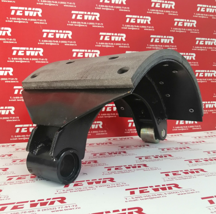 Колодка тормозная 5440 Задняя (Левая) (L=220) КМ5440-3502091 КММЗ