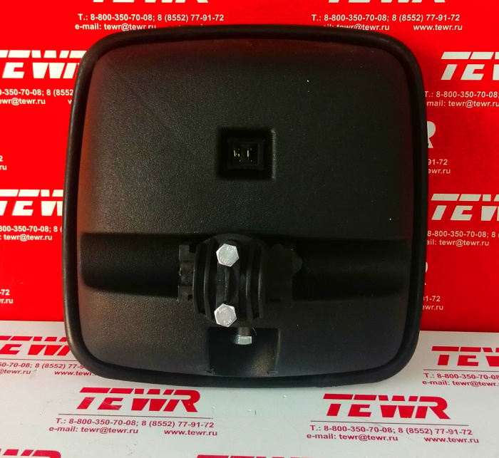 Зеркало сфера (230х230) с обогревом в сборе.